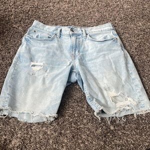 Mens jean shorts